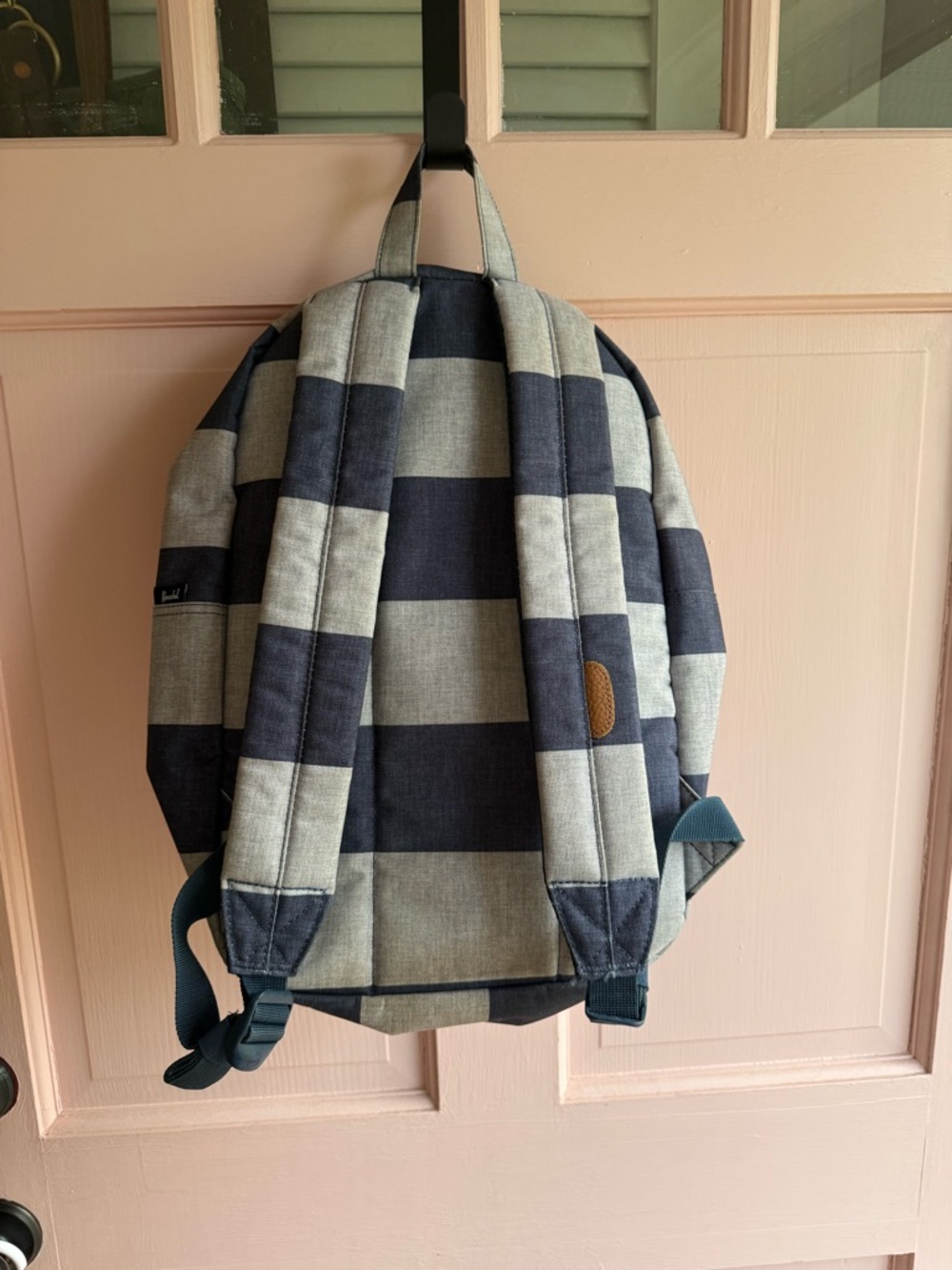 Herschel Supply Company Navy & Gray Striped Backpack - Picture 3 of 3